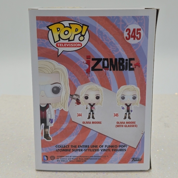 Funko POP! iZombie Olivia Moore with Glasses #345 Vinyl Figure - Picture 5 of 7